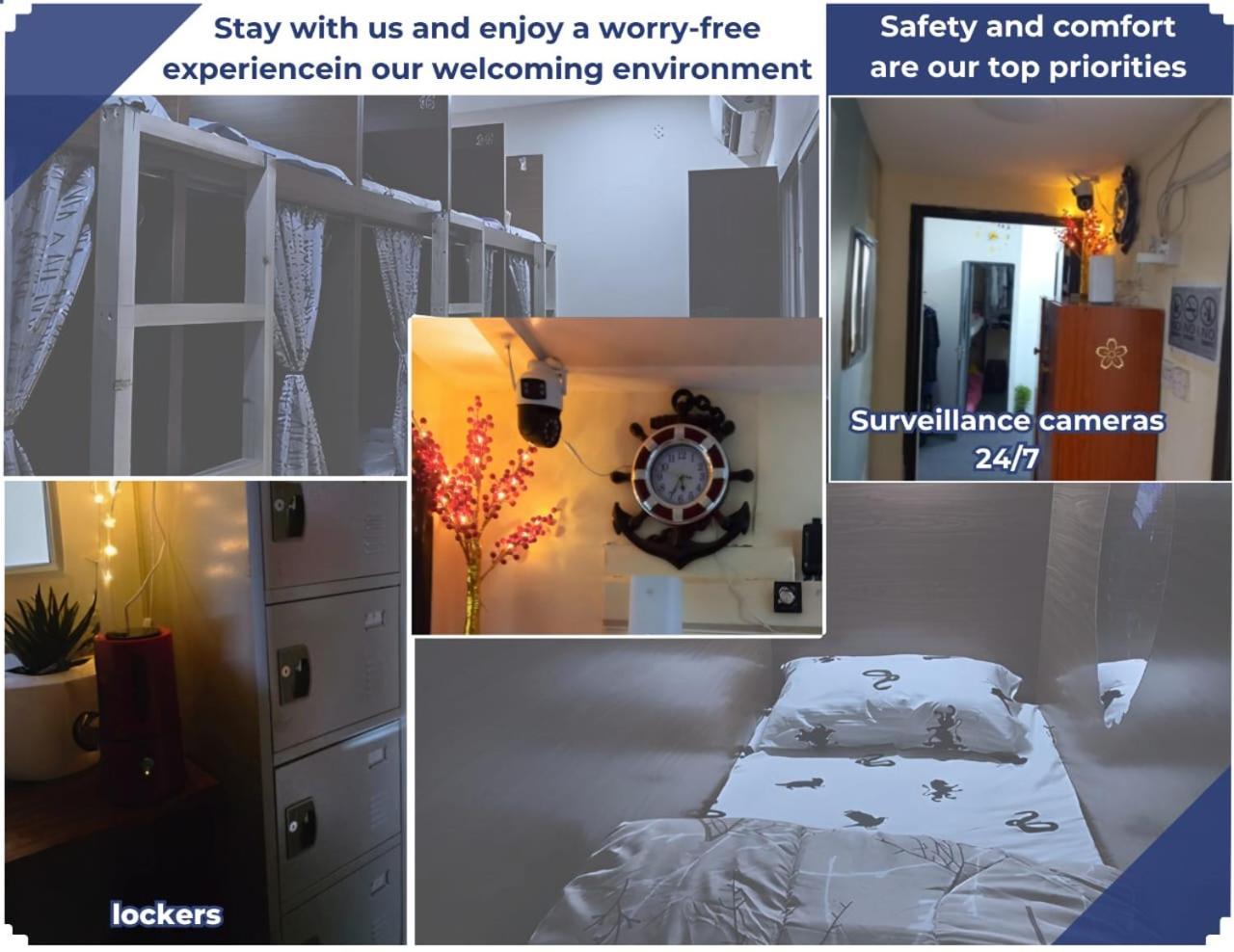 Alharaki Capsule Bed & Breakfast Дубай Екстериор снимка